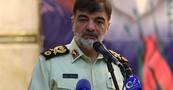 بازدید سردار رادان از پروژه منازل سازمانی فرماندهی انتظامی اصفهان