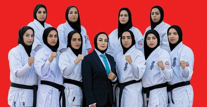 مسابقات کیوکوشین ناکامورا قهرمانی بانوان استان کرمان برگزار می شود