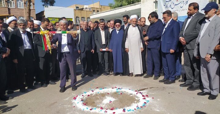 کلنگ‌زنی ۱۳ طرح آموزشی، پرورشی و ورزشی در قم