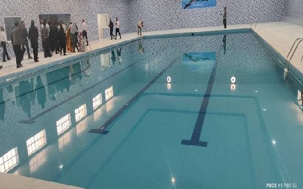 افتتاح استخر بانوان گچساران به مناسبت هفته دولت