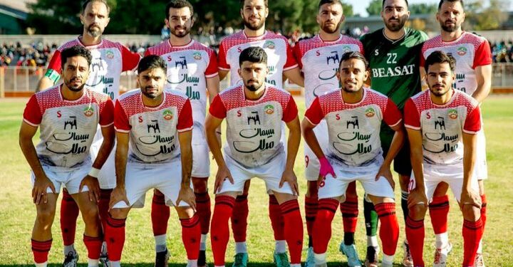 تساوی خارج ازخانه بعثت کرمانشاه برابرنودارومیه درهفته دوم لیگ دسته اول