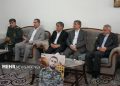 دیدار وزیر میراثفرهنگی با خانواده شهید ابوذر مرادی