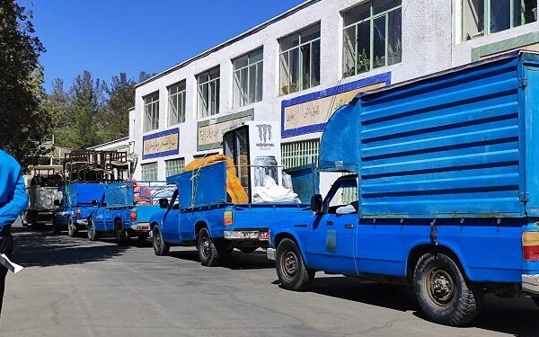 دومین کاروان تجهیزات آموزشی راهی مدارس خراسان جنوبی شد