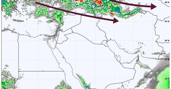 بارش باران در ۵ استان کشور؛ هوای تهران طی دو روز آینده گرم‌تر می‌شود