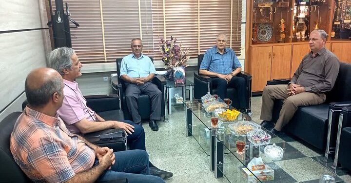 دیدار رئیس فدراسیون تنیس روی میز عراق با سرپرست ورزش و جوانان کردستان