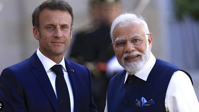 محورهای رایزنی نخست وزیر هند و «ماکرون»