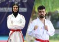 طلای یلدا و برنز ماهان در رقابتهای قهرمانی کاراته آسیا
