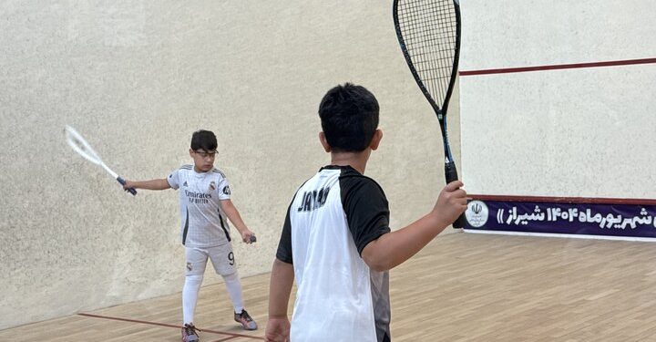 فینالیستهای اسکواش قهرمانی کشور پسران در شیراز مشخص شد