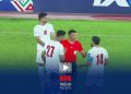 لحظه اخراج آریا یوسفی در فینال کافا ۲۰۲۵ مقابل ازبکستان