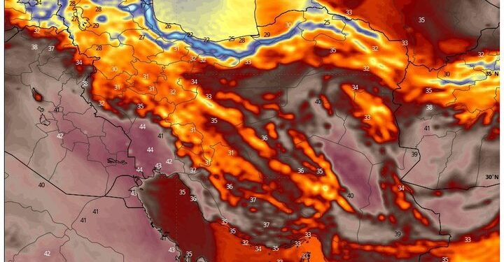 پیش‌بینی هواشناسی ۱۸ شهریور؛ سامانه هوای خنک از جمعه وارد کشور می‌شود