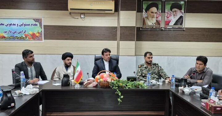 مدیریت موضوعات کارگری در بخش امام حسن