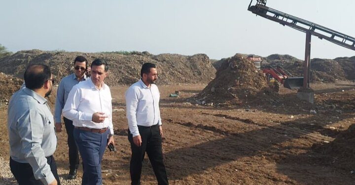 تولید کود گیاهی از ضایعات فضای سبز جزیره خارگ آغاز شد