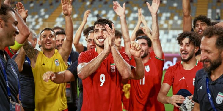 گلزن تیم فوتبال امید ایران بهترین بازیکن دیدار با امارات شد