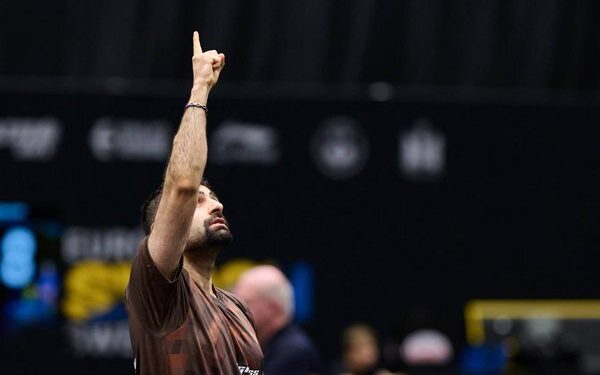 نوشاد عالمیان در مسابقات تنیس روی میز فیدر چک صاحب مدال طلا شد