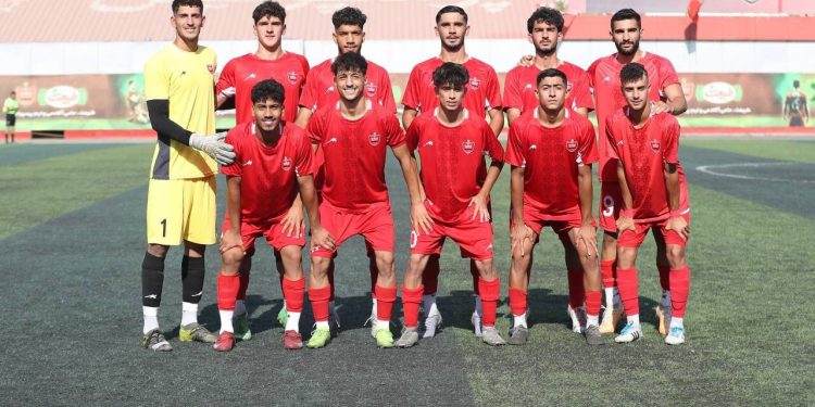 پیروی پرگل جوانان پرسپولیس در دربی
