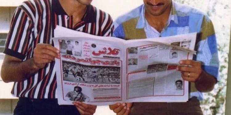 عکس| رفاقت دیرینه علی دایی با یک استقلالی دو آتیشه