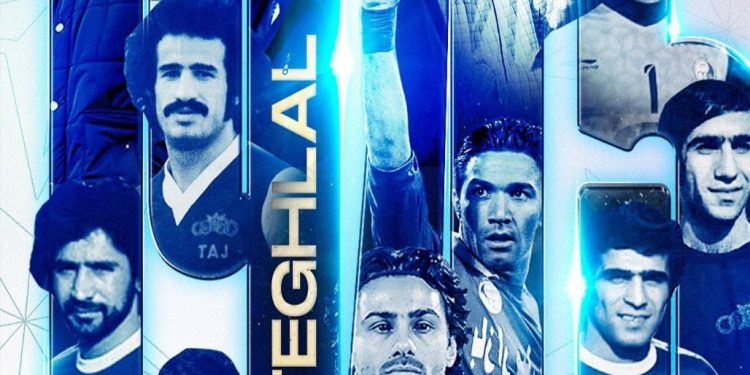 عکس| تبریک ۸۰ سالگی استقلال توسط AFC با ۲ ستاره