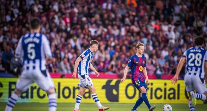 صدرنشینی پاداش نمایش چشم‌نواز بارسلونا