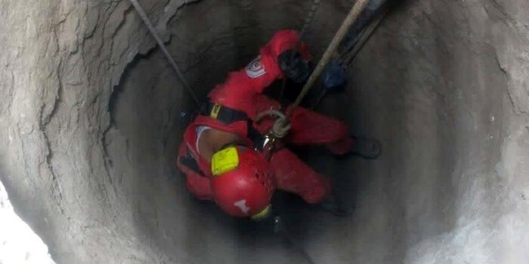 مرگ تلخ 4 نفر بر اثر سقوط درون چاه بتنی در آق قلا