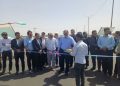 پل ورودی شهرستان گنبکی استان کرمان افتتاح شد