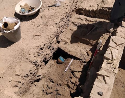 شناسایی آثار فرهنگی تا عمق 6 متری محوطه كمرزرین اصفهان