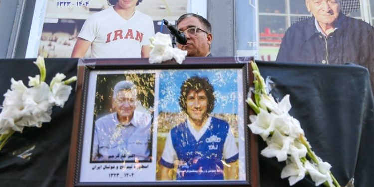 برگزاری مراسم تشییع پیکر کارگرجم و مدیرعامل پیشین استقلال