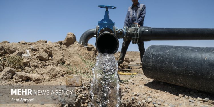 تکمیل پروژه آبرسانی به مناطق محروم بیارجمند در چارچوب پروژه «صلح آب»