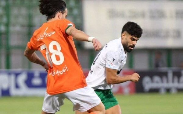 تساوی همراه با گل مس و چادرملو در نیمه اول