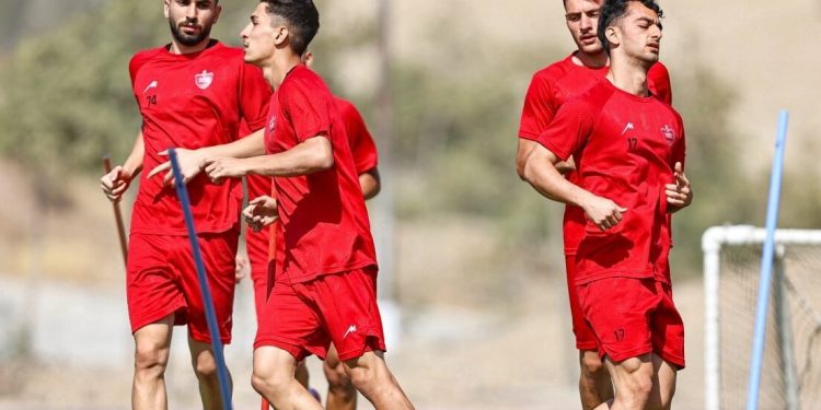 مصدومیت دوباره رضا شکاری؛ چند بازیکن جوان در تمرین پرسپولیس
