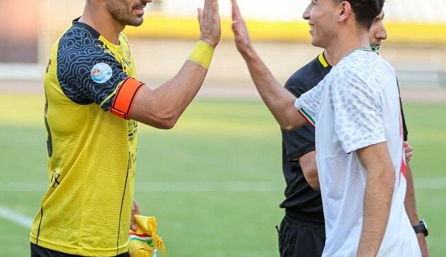 تساوی سپاهان با تیم فوتبال امید ایران