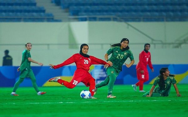 شکست سنگین کویت مقابل دختران فوتبال ایران