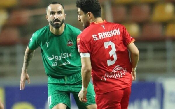 تساوی فولاد و شمس آذر در نیمه اول