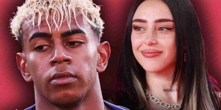 پرواز عاشقانه لامین یامال و نیکی نیکول در آسمان کرواسی