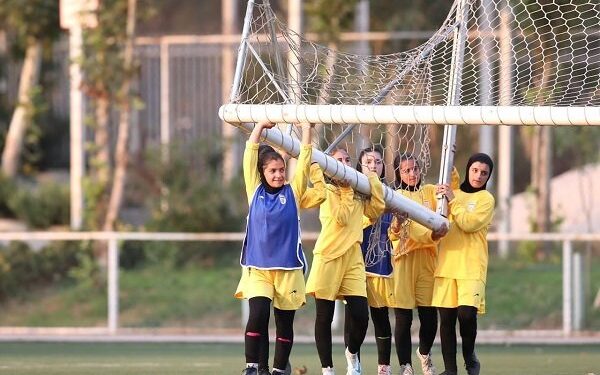 پیروزی مقتدرانه تیم ملی فوتبال دختران ایران برابر عربستان