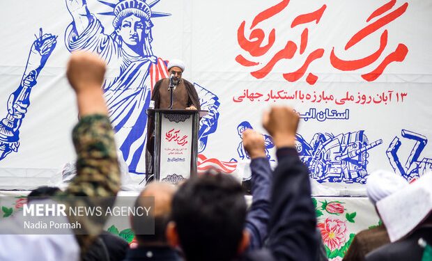 ناصر: حضور پرشور مردم در راهپیمایی ۱۳ آبان نمایش همبستگی ملی است