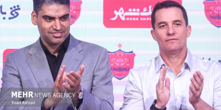جلسه مدیرعامل باشگاه پرسپولیس با اوسمار