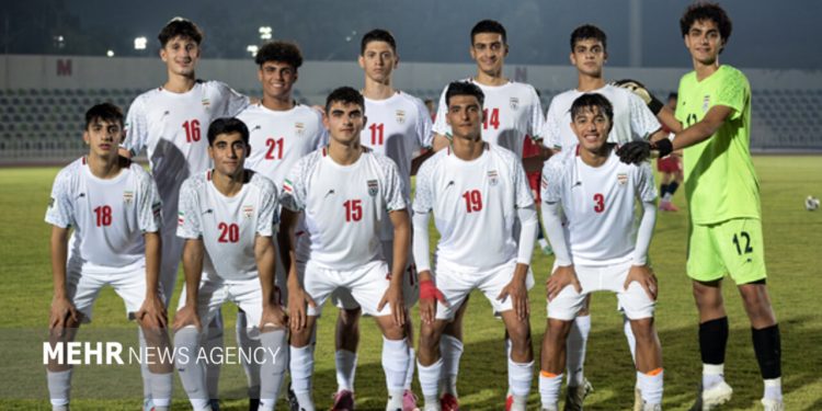 آغاز مسیر نوجوانان ایران برای جام ملت‌ها؛ مصاف با چین‌تایپه در گام اول