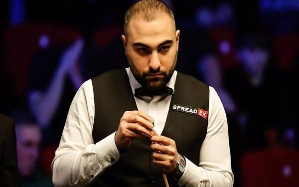 پایان کار حسین وفایی در مسابقات اسنوکر قهرمانی بریتانیا