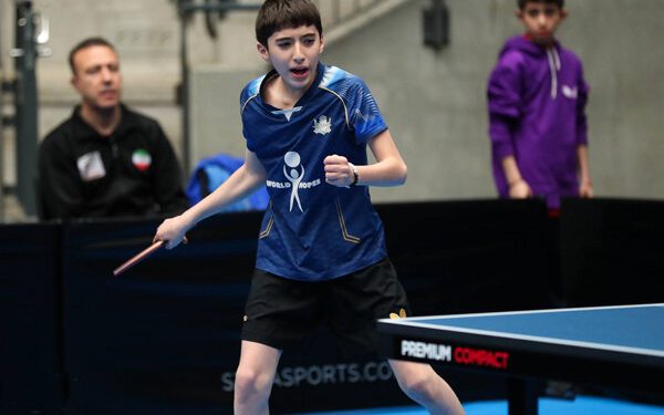 صعود بی سابقه نوجوانان تنیس روی میز ایران در رنکینگ جهانی