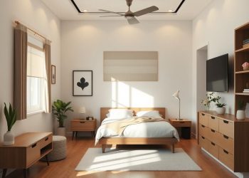 چیدمان سرویس خواب در اتاق کوچک چگونه باید باشد؟