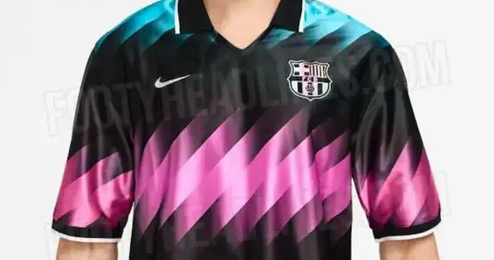 عکس| طرح عجیب لباس بارسلونا برای فصل بعد
