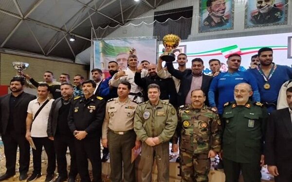 قهرمانی تیم جودوی فراجا در مسابقات نیروهای مسلح