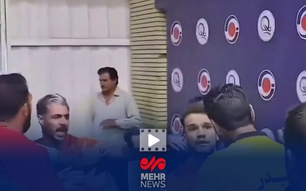 تصاویری از درگیری و کتک‌کاری در بازی مس سونگون و گهر زمین