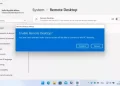 آموزش تصویری کار با ریموت دسکتاپ در ویندوز 11