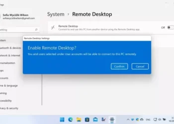 آموزش تصویری کار با ریموت دسکتاپ در ویندوز 11