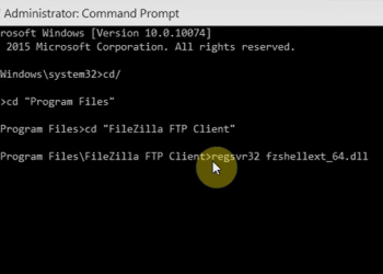 حل مشکل درگ اند دراپ در نرم افزار FileZilla (روش تست‌شده)