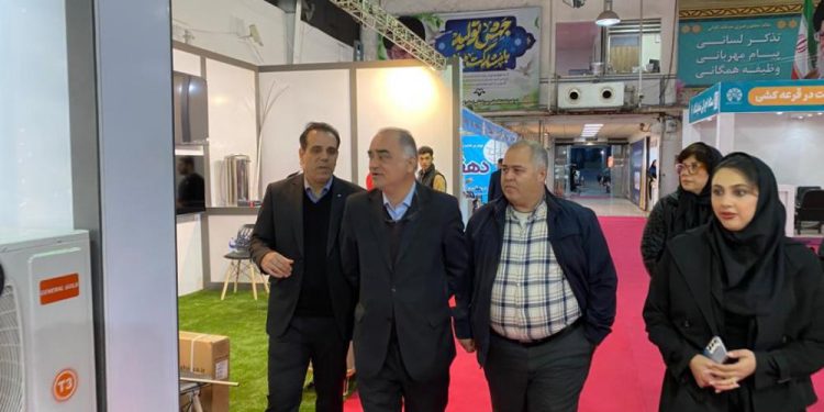 با حضور مدیرکل سرمایه‌گذاری استانداری نمایشگاه لوازم خانگی گیلان افتتاح شد