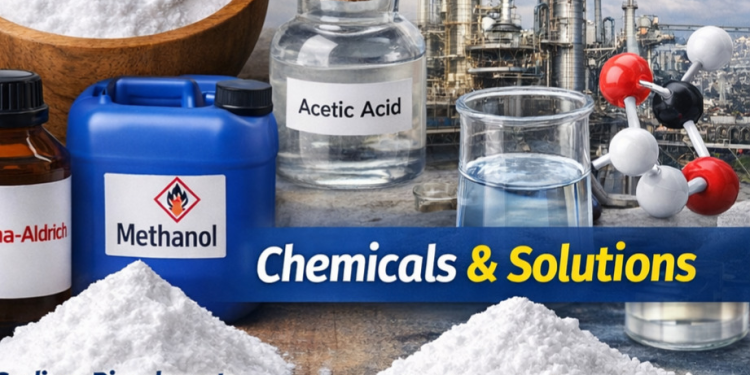 مواد شیمیایی پرکاربرد و نقش آن‌ها در صنایع مختلف
