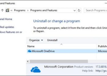 نحوه حذف و غیر فعال کردن OneDrive در ویندوز 10