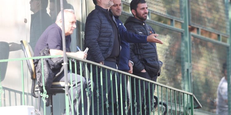 حضور کادرفنی تیم ملی جوانان در بازی فینال لیگ برتر کشور